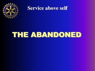 THE ABANDONED