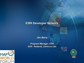ESRI Developer Network
