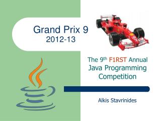 Grand Prix 9 2012-13