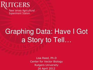 Graphing Data: Have I Got a Story to Tell…