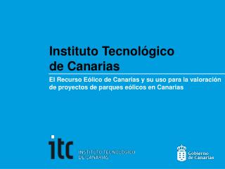 Instituto Tecnológico de Canarias