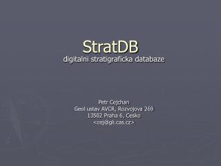 StratDB