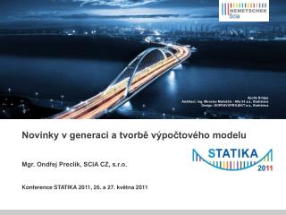 Novinky v generaci a tvorbě výpočtového modelu