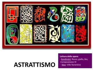 ASTRATTISMO