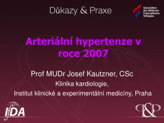 Arteriální hypertenze v roce 2007