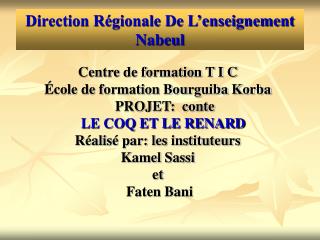 Direction Régionale De L’enseignement Nabeul