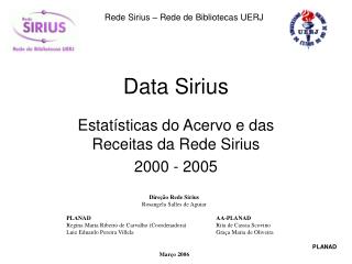 Data Sirius