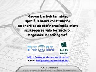 Magyar bankok termékei, speciális banki konstrukciók az önerő és az utófinanszírozás miatt