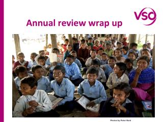 Annual review wrap up