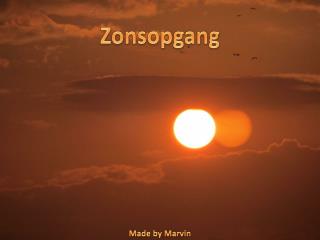 Zonsopgang