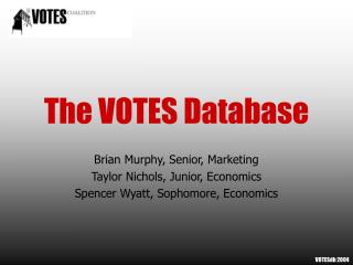The VOTES Database