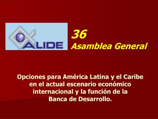 36 Asamblea General