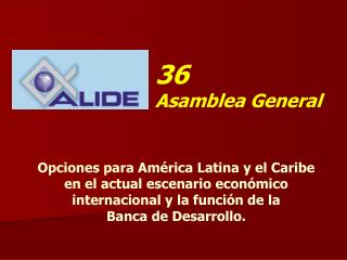 36 Asamblea General