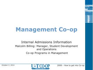 Management Co-op