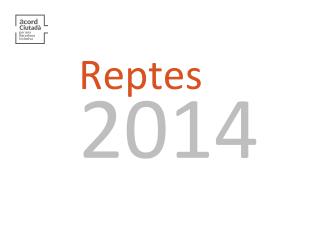 Reptes 2014