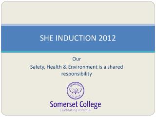 SHE INDUCTION 2012