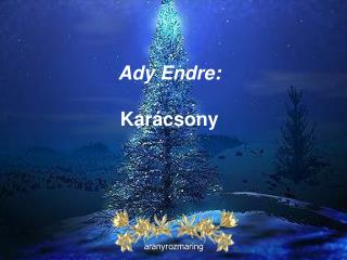 Ady Endre: Karácsony