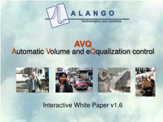 AVQ A utomatic V olume and e Q qualization control