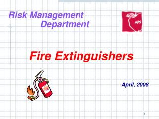 Risk Management 		Department