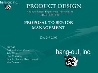 PRODUCT DESIGN