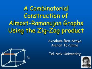 A Combinatorial Construction of Almost-Ramanujan Graphs Using the Zig-Zag product