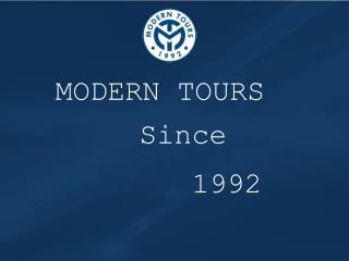MODERN TOURS