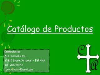 Catálogo de Productos