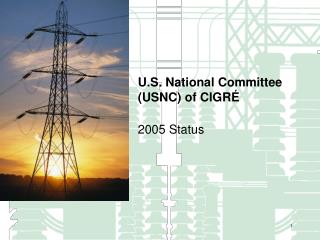 U.S. National Committee (USNC) of CIGRÉ