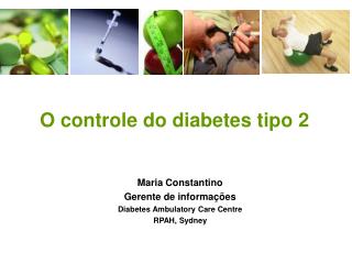 O controle do diabetes tipo 2