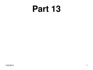 Part 13