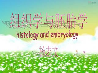 histology and embryology