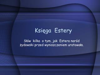 Księga Estery