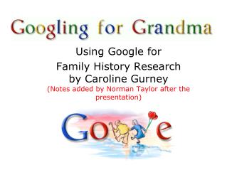 Using Google for