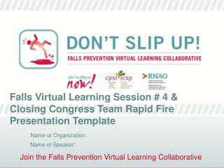 Join the Falls Prevention Virtual Learning Collaborative