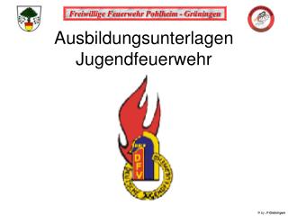 Ausbildungsunterlagen Jugendfeuerwehr