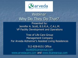 Webinar Why Do They Do That?