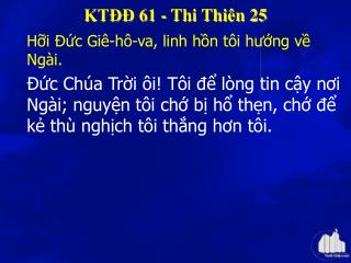 KTĐĐ 61 - Thi Thiên 25
