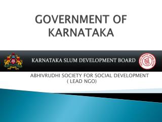 GOVERNMENT OF KARNATAKA
