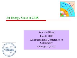 Jet Energy Scale at CMS