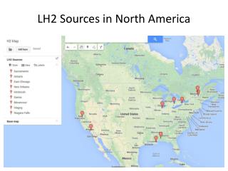 LH2 Sources in North America