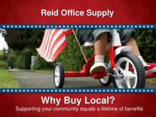 Why Buy Local? Supporting your community equals a lifetime of benefits