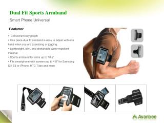 Dual Fit Sports Armband