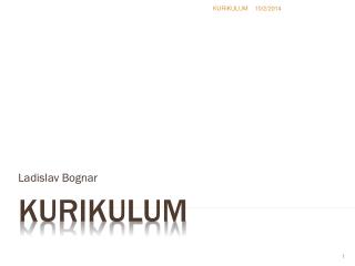 KURIKULUM