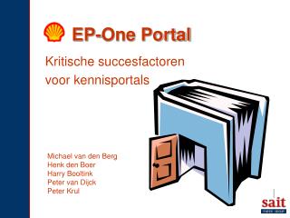 EP-One Portal