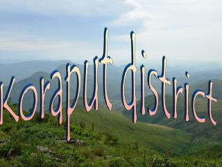 Koraput district