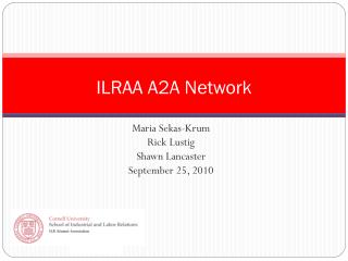 ILRAA A2A Network