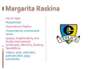 05.02.1991 Kazachstán Gymnázium Teplice matematicky orientovaná výuka