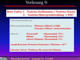 Vorlesung 9: