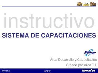 SISTEMA DE CAPACITACIONES