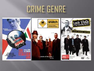 Crime Genre